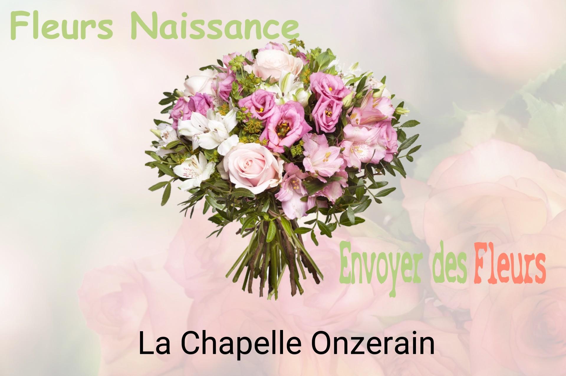 Bouquet de fleurs de naissance livré à La Chapelle-Onzerain